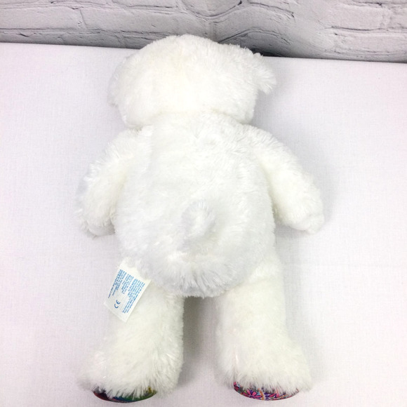 Build A Bear Twinkle Toes White Light Up 2012 16" Plush Stuffed Animal - Picture 3 of 11